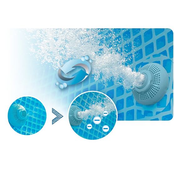 Pompe de filtration à sable pour piscine 3500l/h INTEX 26642