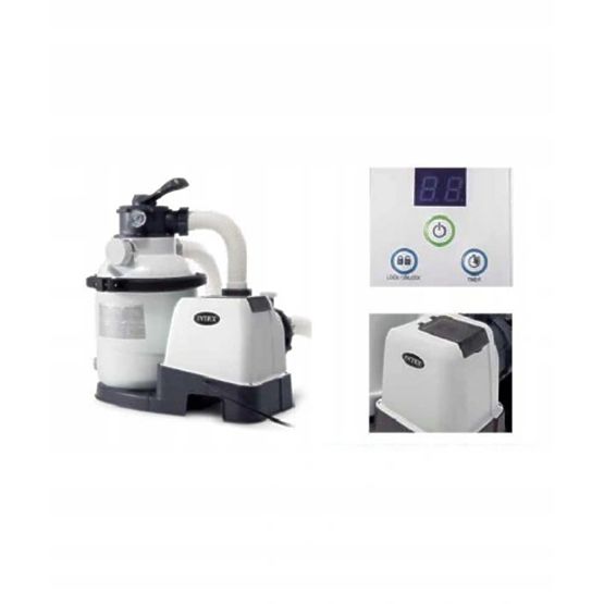 Pompe de filtration à sable pour piscines 4500 L/h INTEX 26644