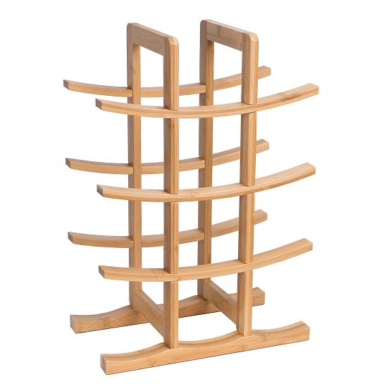 Porte-bouteilles en bambou Todgar
