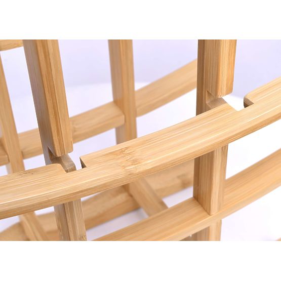 Porte-bouteilles en bambou Todgar