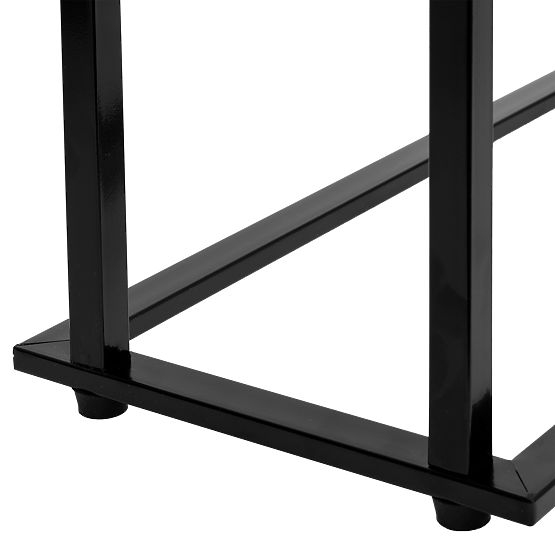 Porte-serviettes à 2 bras Gesi noir