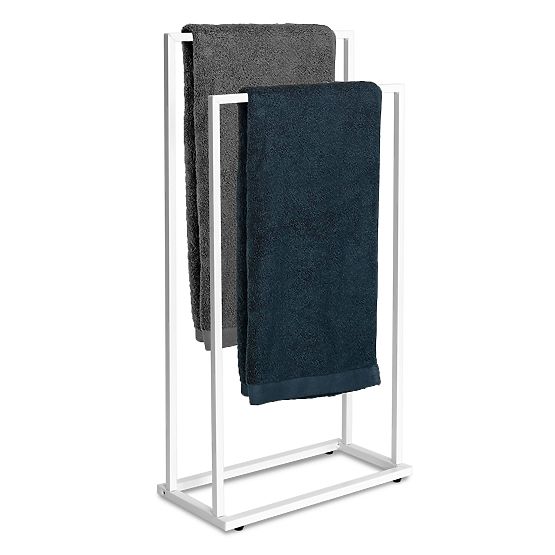 Porte-serviettes à 2 niveaux GESI blanc