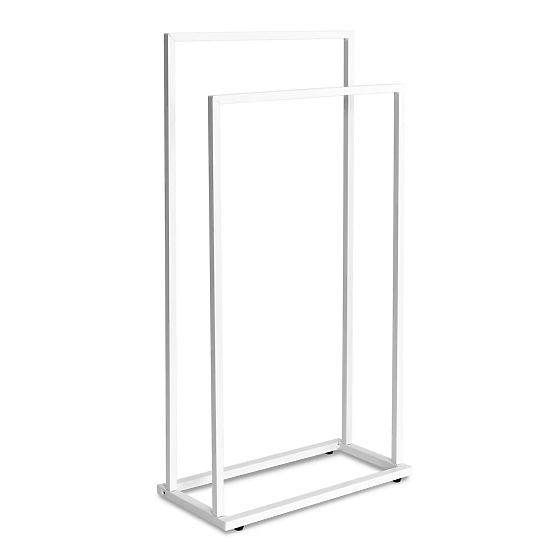 Porte-serviettes à 2 niveaux GESI blanc