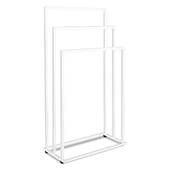 Porte-serviettes à 3 bras Tire blanc