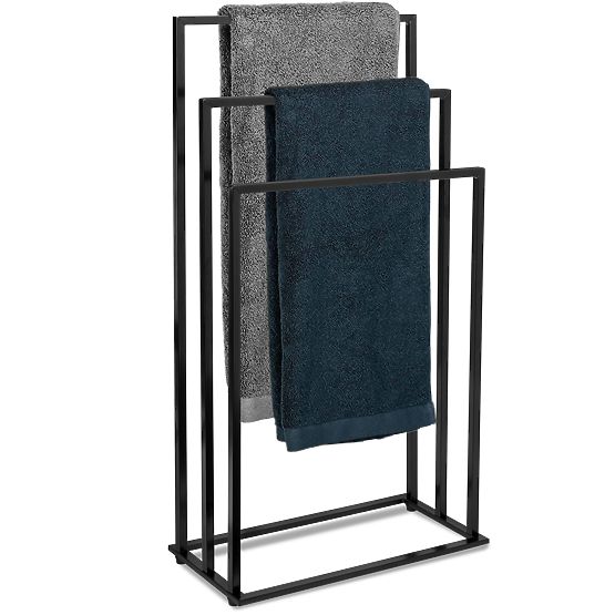 Porte-serviettes à 3 bras Tire noir