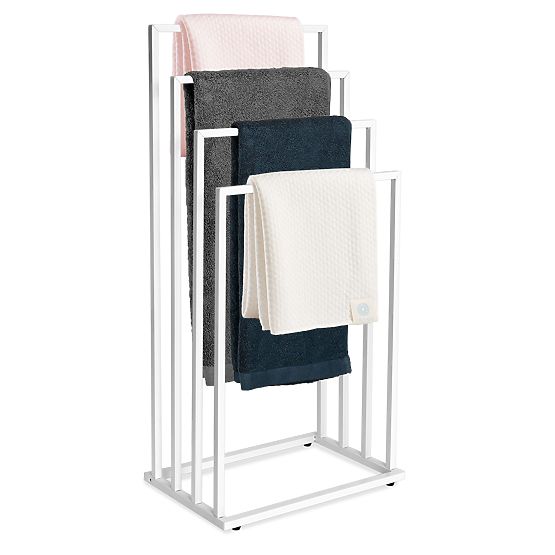 Porte-serviettes à 4 bras Neli blanc