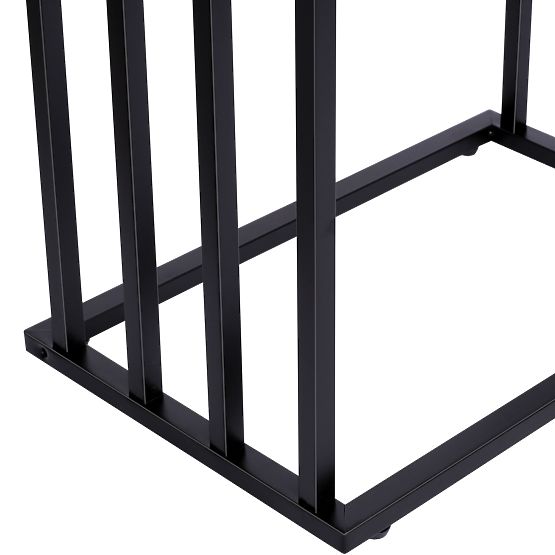 Porte-serviettes à quatre niveaux NELI noir