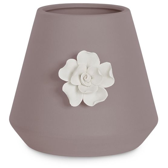 Pot de fleurs LUSITANO couleur cappuccino style classique pour intérieur ameliahome