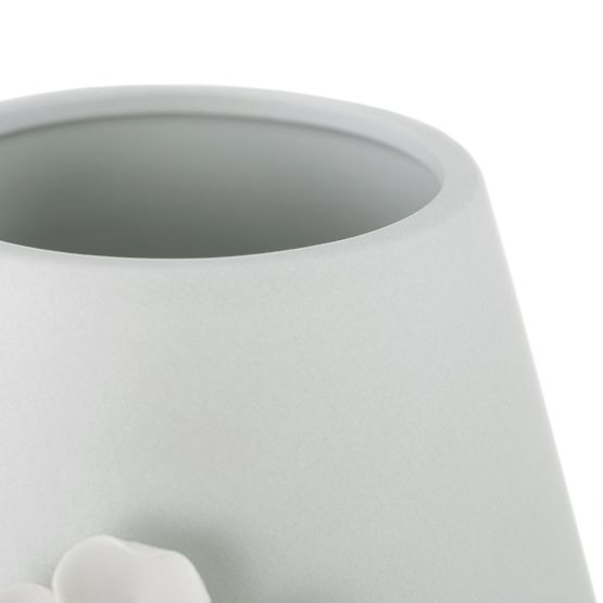 Pot de fleurs LUSITANO couleur grise style classique pour intérieur ameliahome