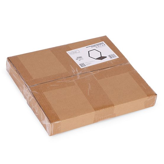 Pot de fleurs mural étagère suspendue pour plantes décoration loft hexagone ModernHome