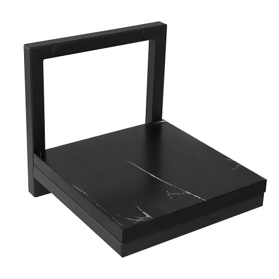 Pot de fleurs mural TORGET NOIR MARBRE