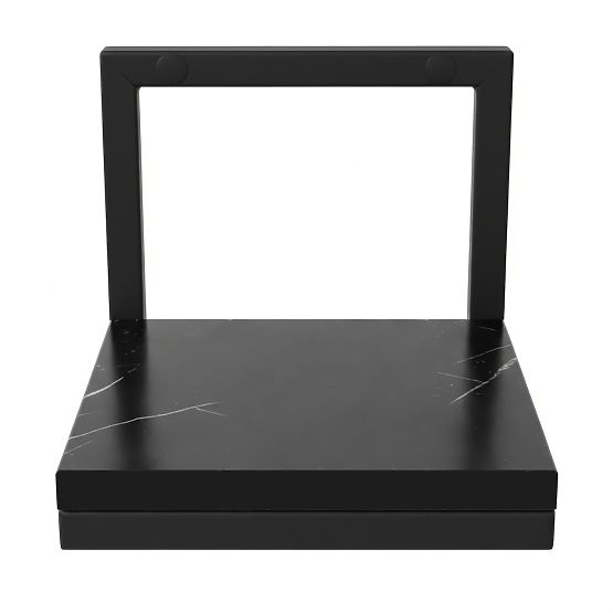 Pot de fleurs mural TORGET NOIR MARBRE