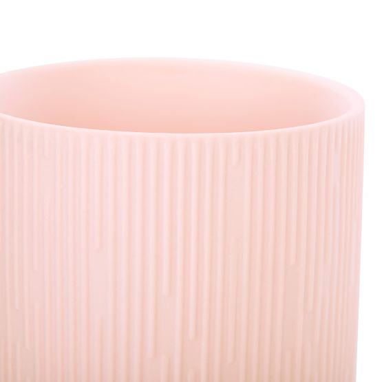 Pot de fleurs PASO couleur corail style moderne pour usage intérieur ameliahome