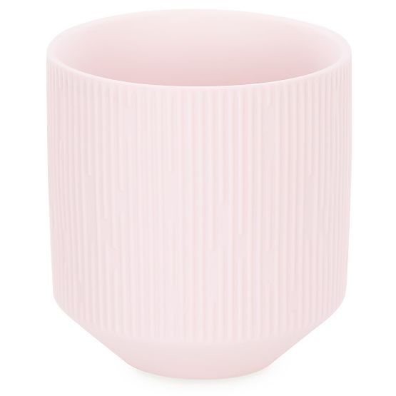 Pot de fleurs PASO couleur rose poudré style moderne pour intérieur ameliahome