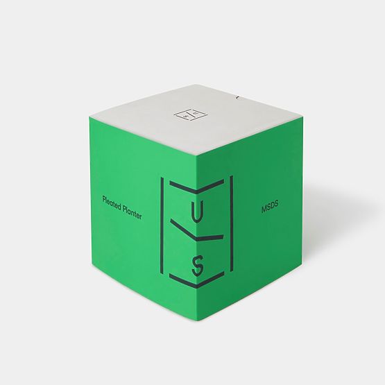 Pot de fleurs PLEATED umbra