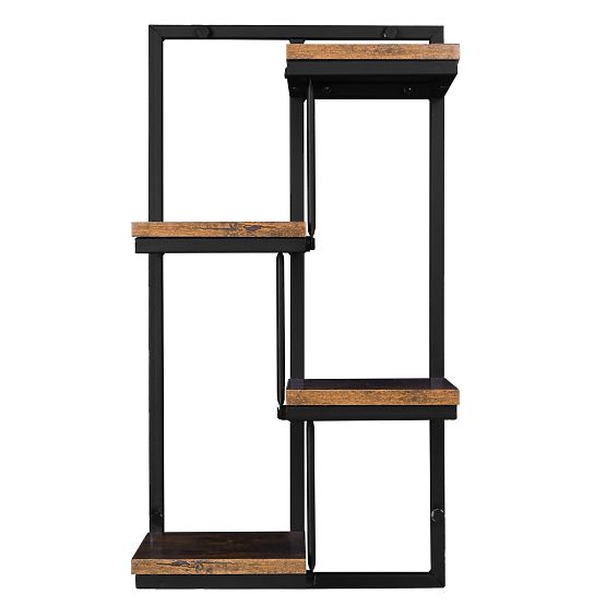Pot de fleurs suspendu noir Hagart Rustic vieux chêne