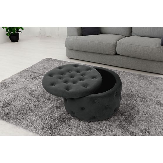 POUF ALIA NOIR
