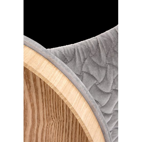 Pouf BONO gris clair (1p=1pc)