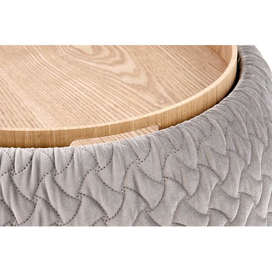 Pouf BONO gris clair (1p=1pc)