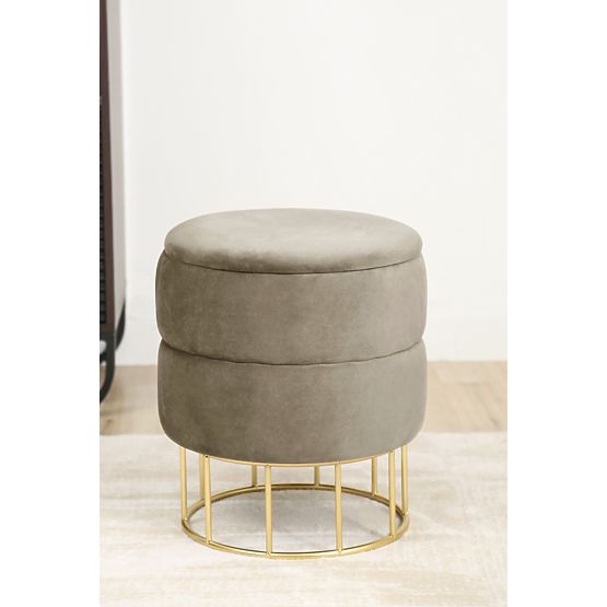 POUF ELZA BEIGE