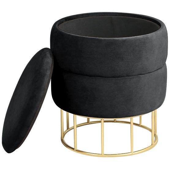 POUF ELZA NOIR