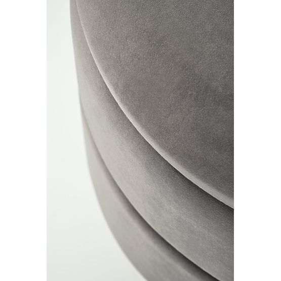 Pouf MINTY gris / doré (1p=1pc)