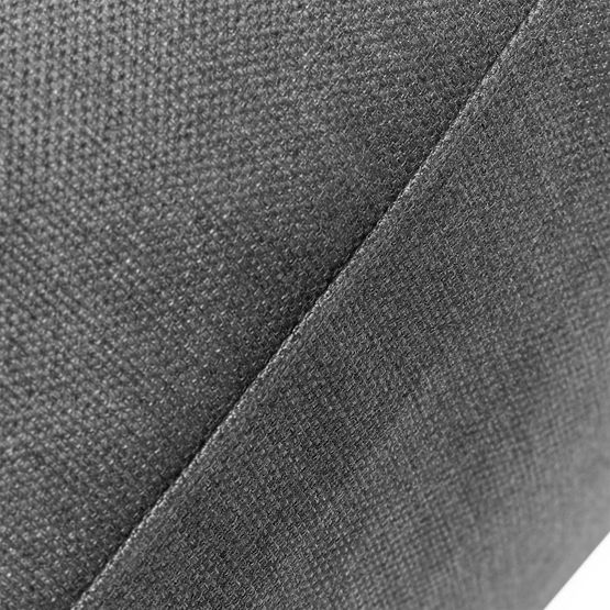 Pouf modulaire pour canapé d'angle de jardin Vacuum avec housse, gris