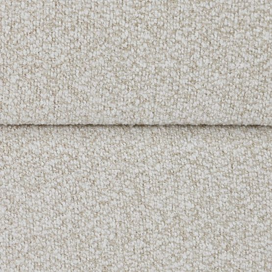 Pouf rembourré Layer avec espace de rangement, beige