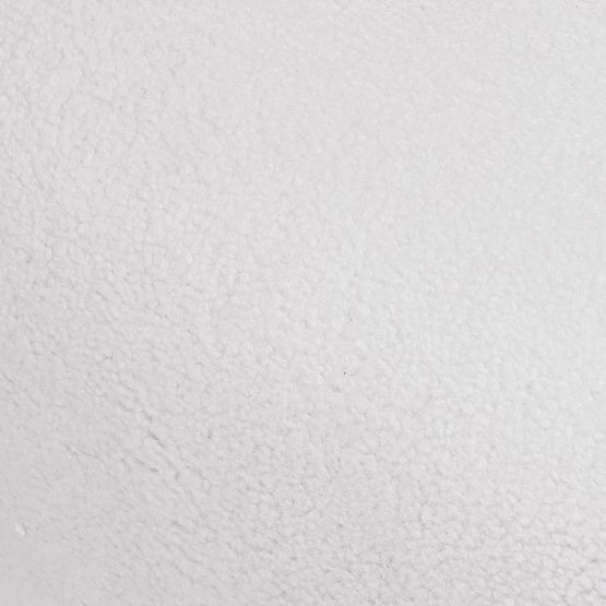 Pouf rembourré Stone, blanc, forme arrondie