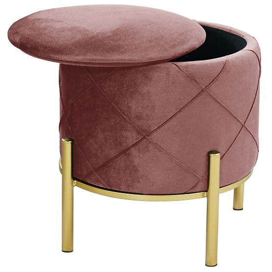 POUF SAVANA ROSE POUDRÉ