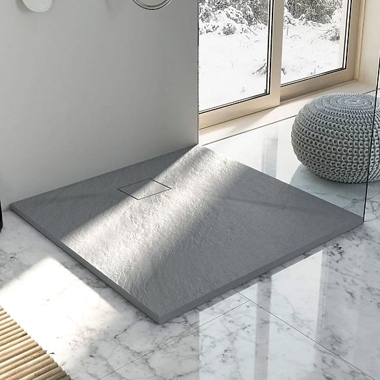 Receveur de douche Magnum Gris 90x90