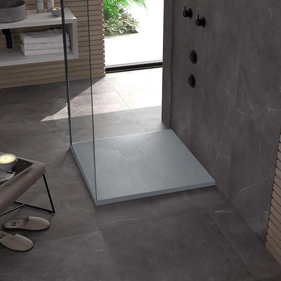 Receveur de douche Magnum Gris 90x90