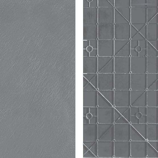 Receveur de douche Magnum Gris 90x90