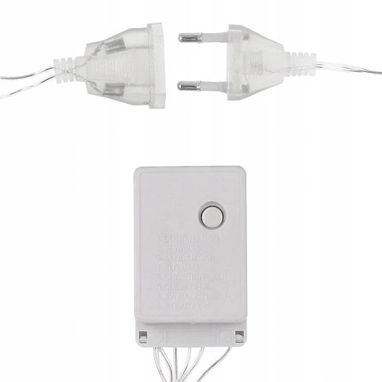 Rideau LED Étoiles Multicolores avec Télécommande CD002-138