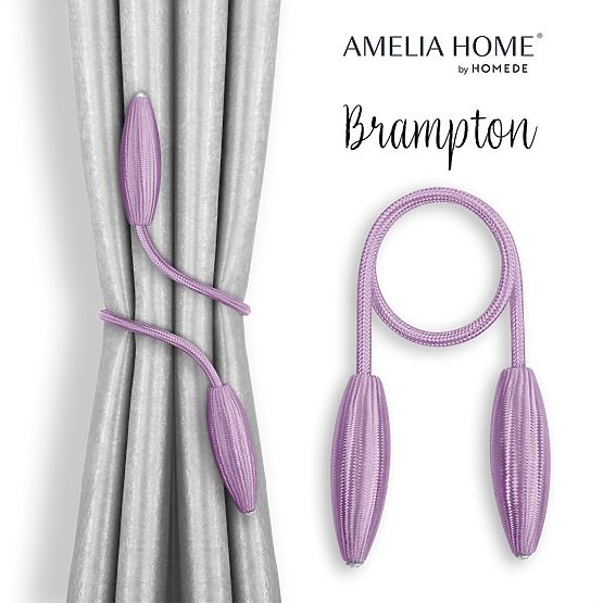 Rideaux - accessoires BRAMPTON couleur lilas ameliahome