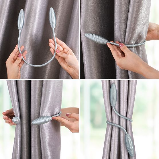 Rideaux - accessoires BRAMPTON couleur lilas ameliahome