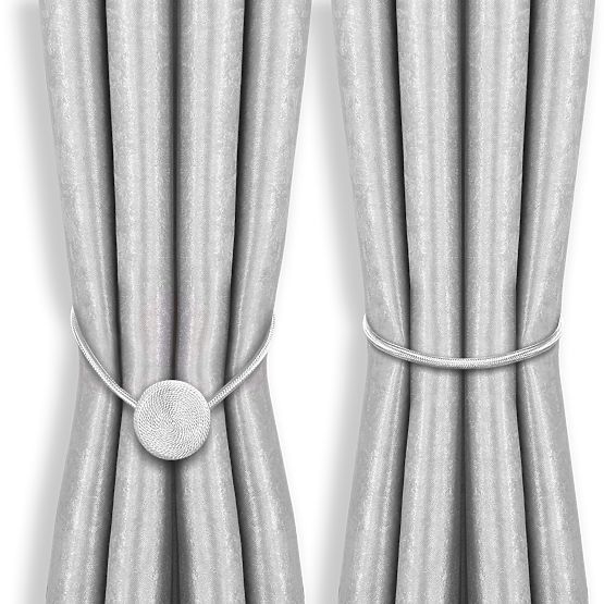 Rideaux - accessoires CALGARY couleur bleu clair ameliahome