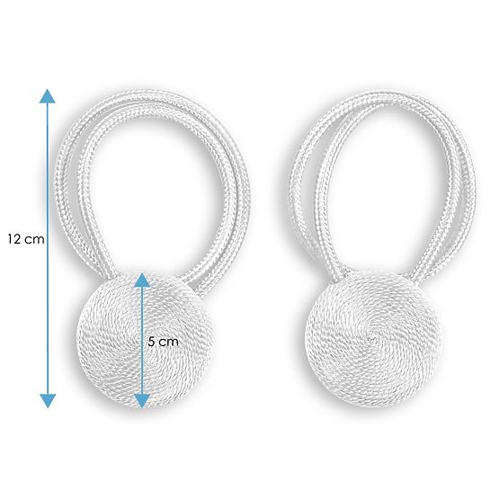 Rideaux - accessoires CALGARY couleur bleu clair ameliahome