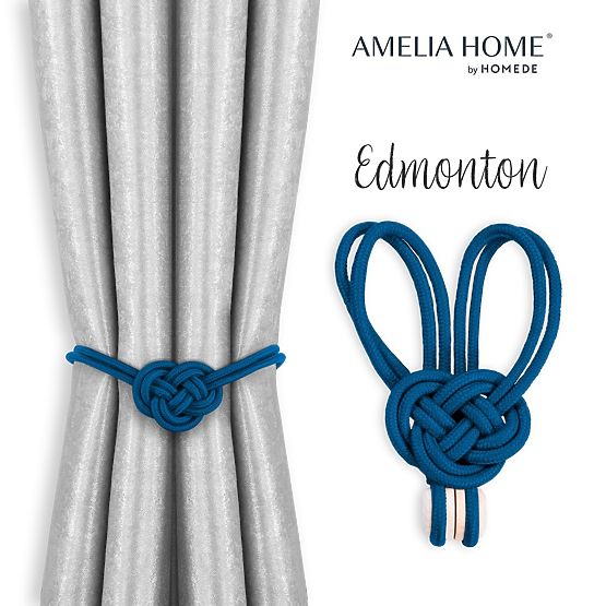 Rideaux - accessoires EDMONTON couleur indigo ameliahome