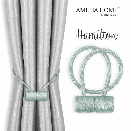 Rideaux - accessoires HAMILTON couleur bleu clair ameliahome