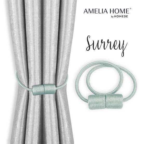 Rideaux - accessoires SURREY couleur bleu clair ameliahome