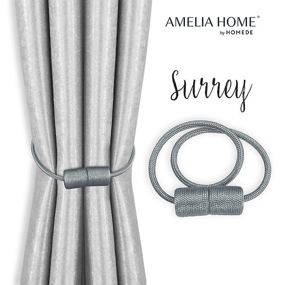 Rideaux - accessoires SURREY couleur gris ameliahome