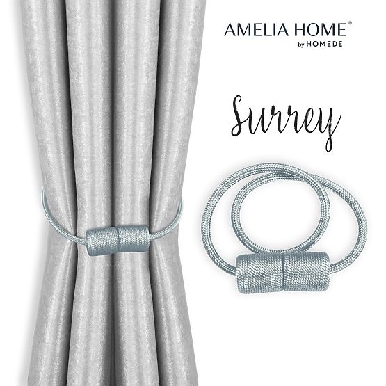Rideaux - accessoires SURREY couleur gris ameliahome