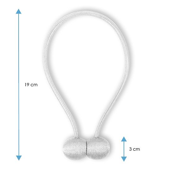 Rideaux - accessoires TORONTO couleur bleu clair ameliahome