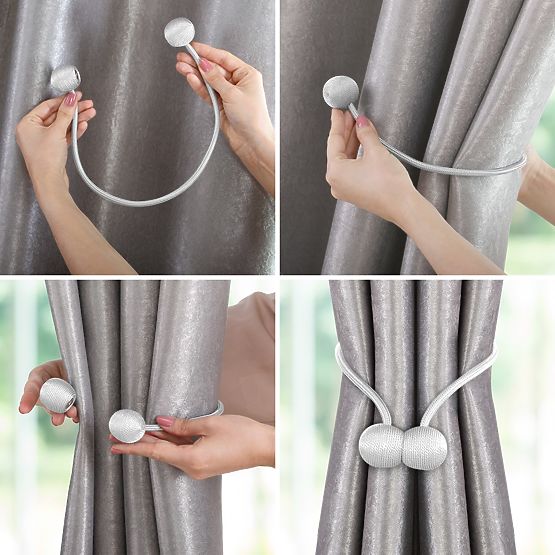 Rideaux - accessoires TORONTO couleur lilas ameliahome