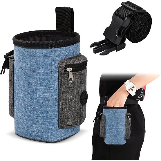 Sac à friandises pour chien MAILO bleu
