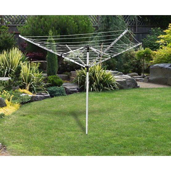 Séchoir à linge de jardin 260 cm + perceuse