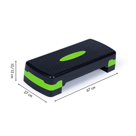 Step fitness pour exercices d'aérobic à 2 niveaux