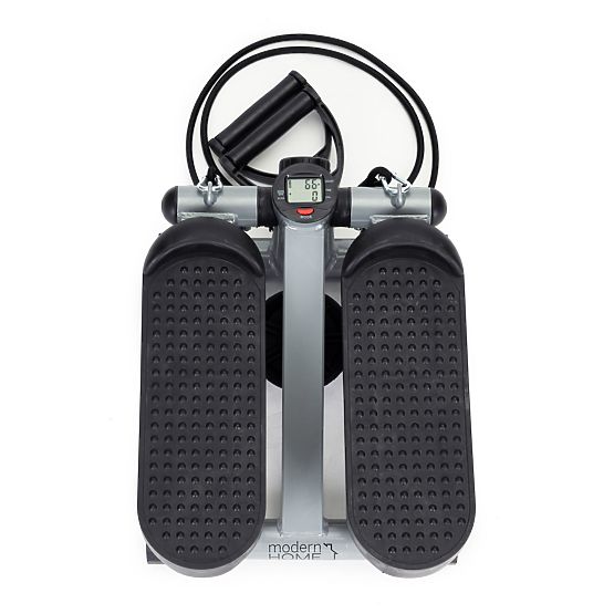 Stepper avec élastiques pour exercices de fitness avec compteur
