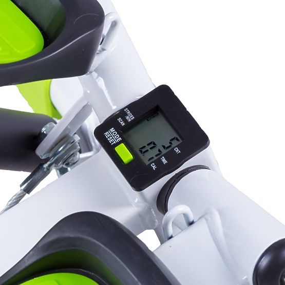 Stepper twist avec élastiques et compteur fitness ModernHome